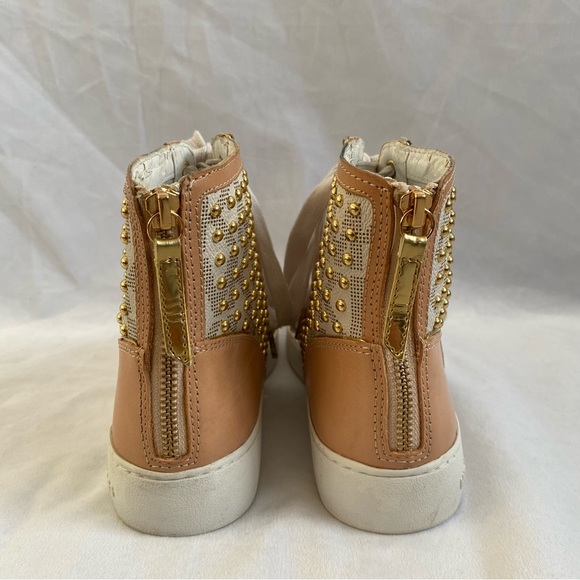 Michael Kors Studded High Top Sneakers - Picture 8 of 11
